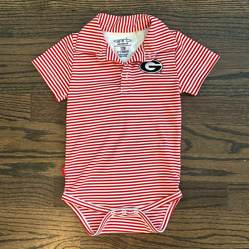 Garb UGA onesie
